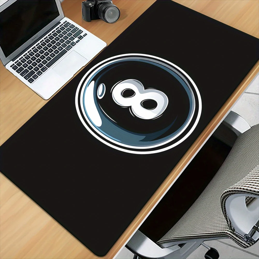 Pc Gaming Essentials Accessories - แผ่นรองเมาส์ลายบิลเลียด - แผ่นรองโต๊ะกันน้ำกันลื่นสำหรับเล่นเกมพีซี คีย์บอร์ดสำนักงาน - อุปกรณ์เสริมที่จำเป็นสำหรับเมาส์