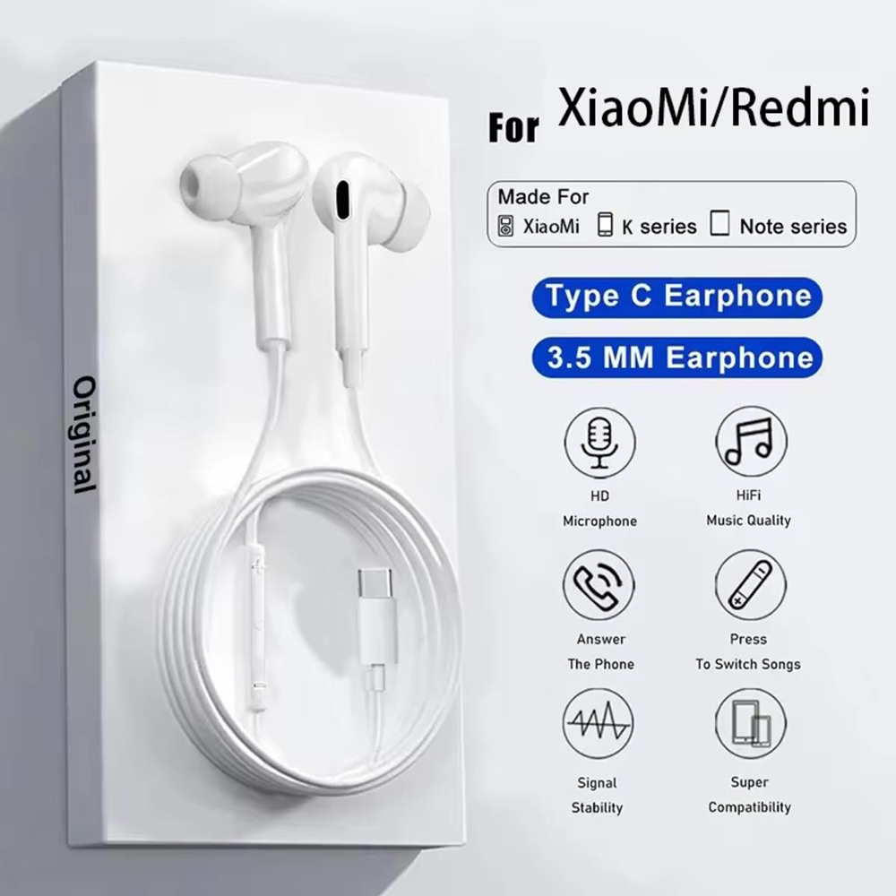 Xiaomi Gaming Accessories - Original Type C หูฟังแบบมีสายหูฟังสําหรับ Xiaomi 13