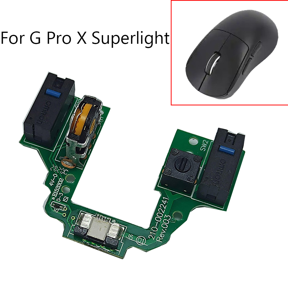 Logitech Mouse G Pro X Superlight - ปุ่มเมาส์ทดแทน ไมโครสวิตช์ คีย์ เมนบอร์ด สำหรับ Logitech