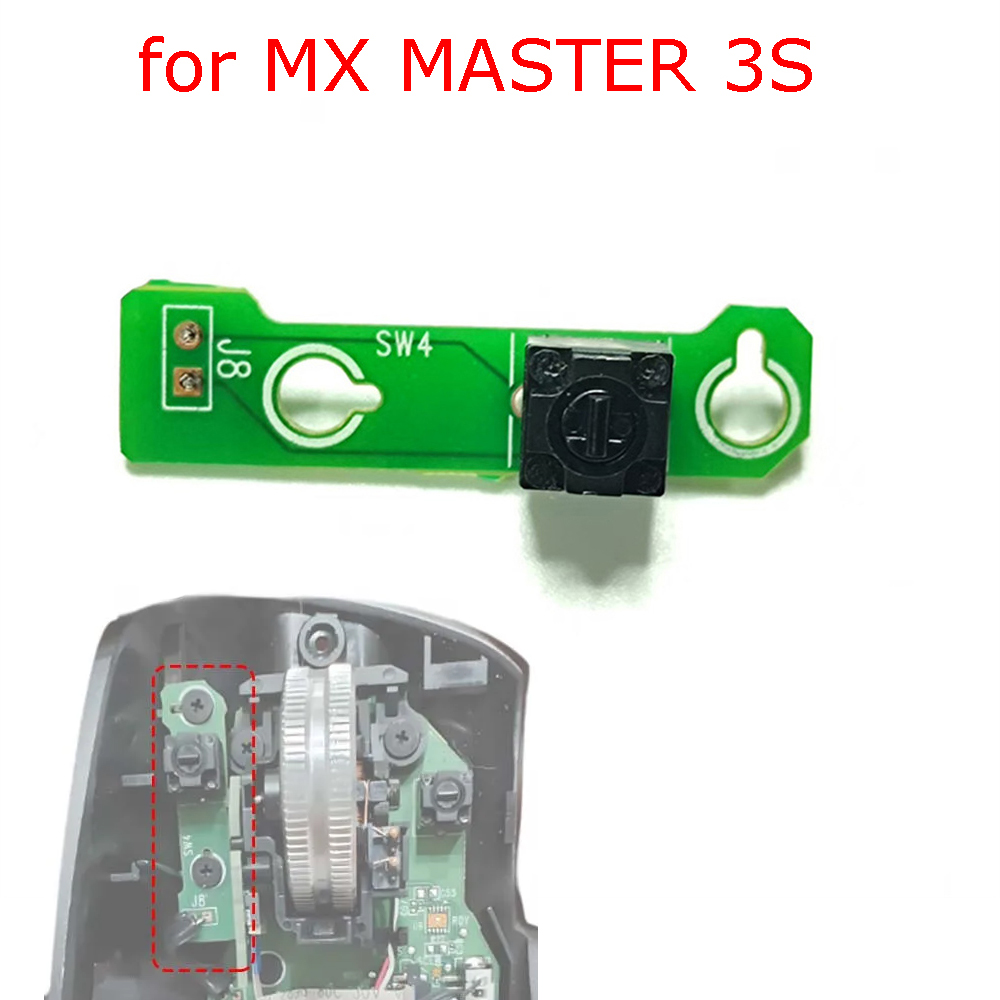 Gaming Accessories Logitech - สําหรับ MX MASTER3S แผ่นปุ่มอุปกรณ์เสริมเมาส์ซ้าย Key Board