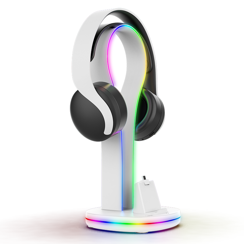 Headset Stand Rgb - แท่นชาร์จ IPEGA สําหรับ PS Portal คอนโซลมือถือพร้อมขาตั้งชุดหูฟัง,