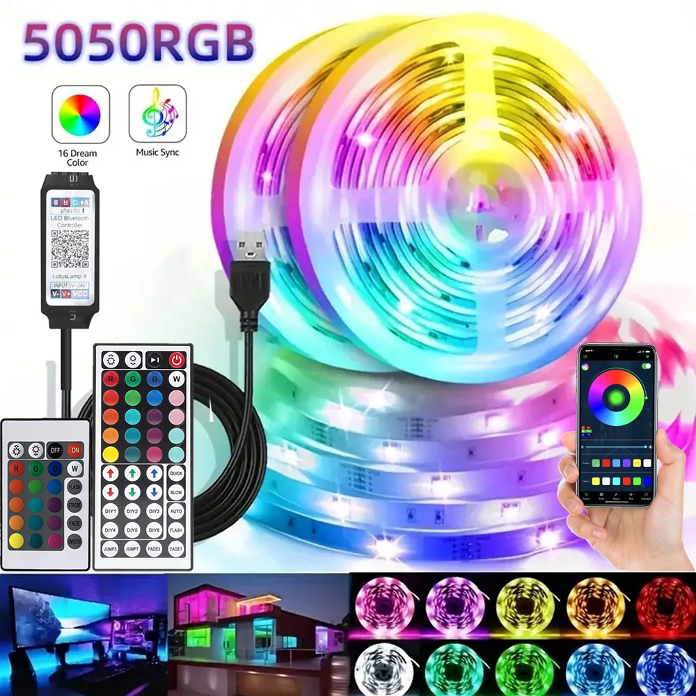 Rgb Hub Sync - ไฟ LED RGB อัจฉริยะสำหรับเล่นเกม แถบไฟ USB