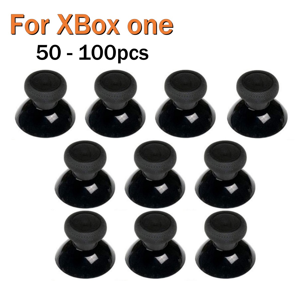 Gaming Accessories Xbox One - 50-100 ชิ้นเปลี่ยนเห็ด Thumbsticks 3D Analog Stick