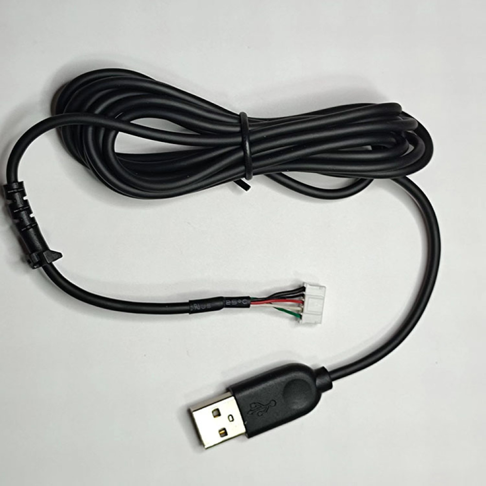 Gaming Accessories Logitech - สายเคเบิลเมาส์ USB 5Pin ทนทานสำหรับ Logitech G102/