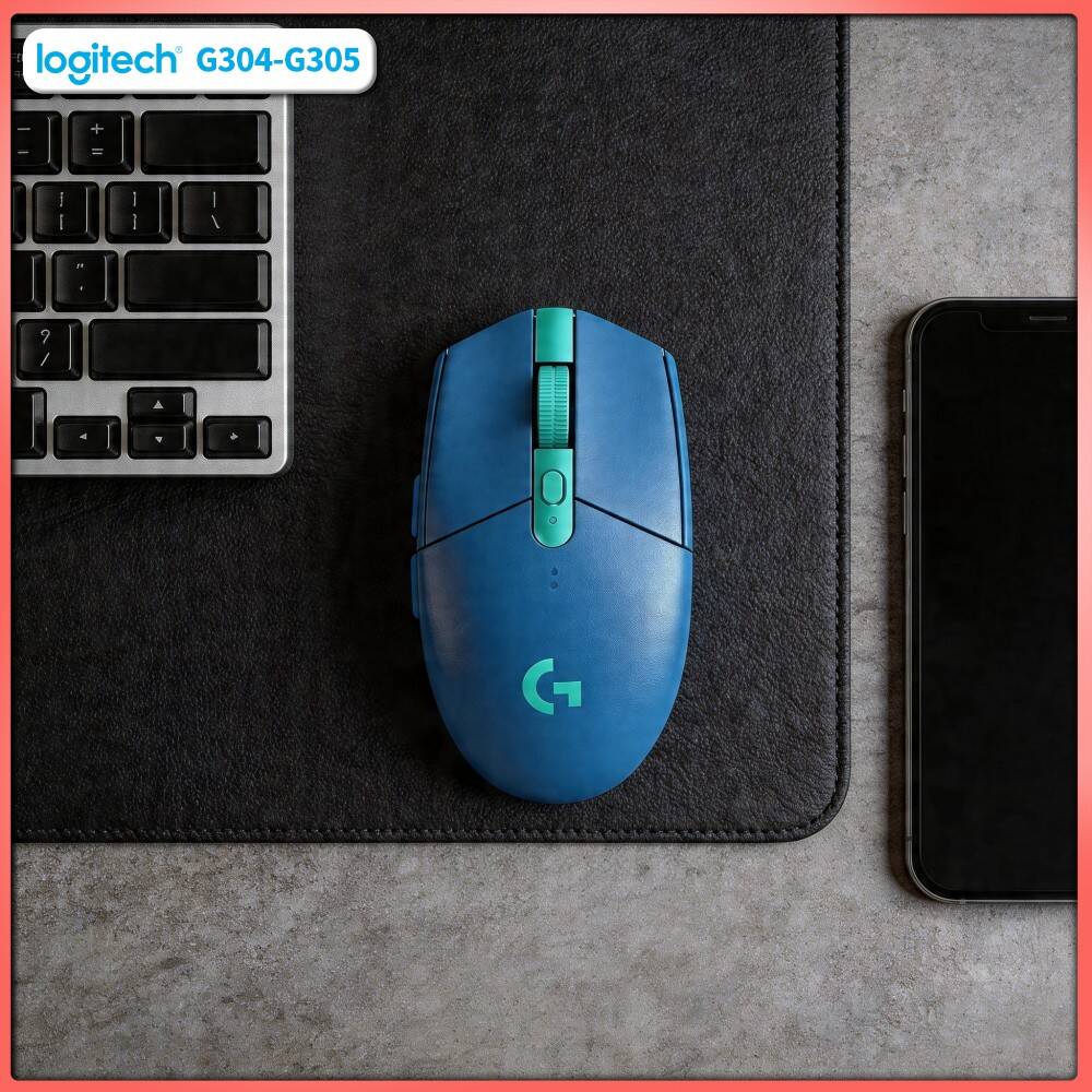 Pc Gaming Essentials Accessories - เมาส์เกมมิ่งไร้สาย Logitech G305, 12000 DPI HERO,