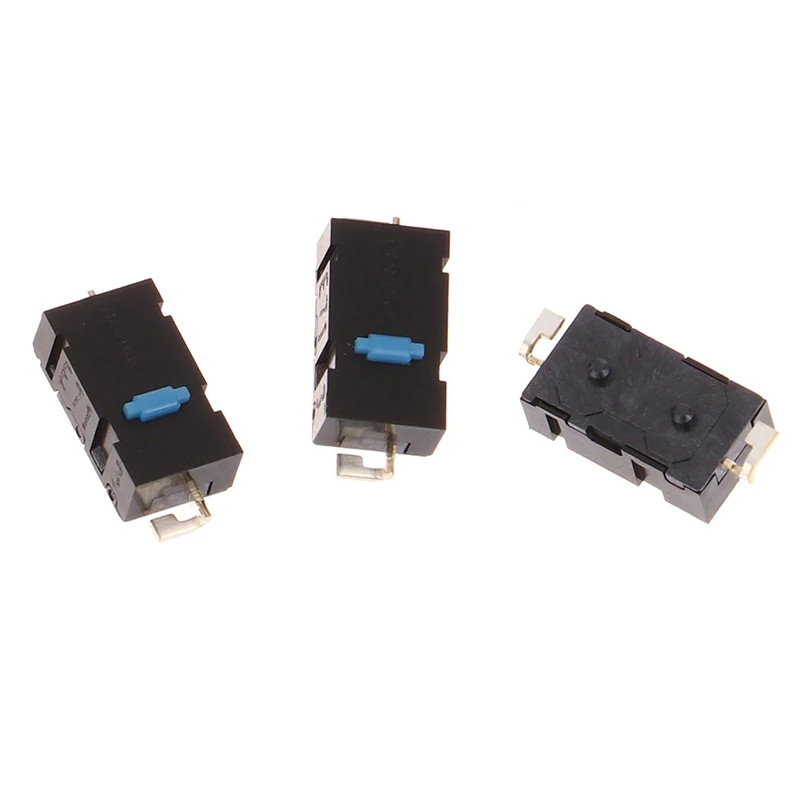 Gaming Accessories Logitech - 2PCS แผ่นไมโครสวิตช์ปุ่ม SMD จุดสีฟ้า D2LS-21 2pin
