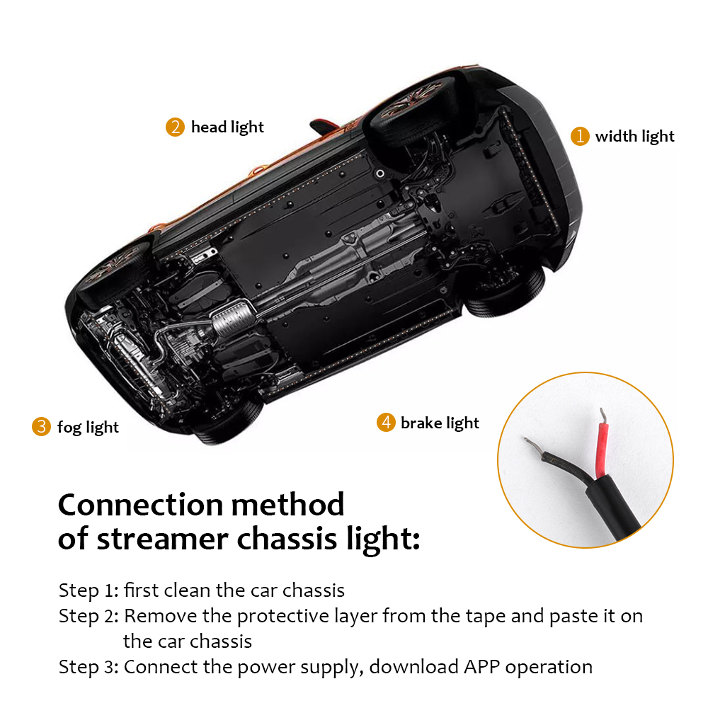 นีออน LED RGB ไฟด้านล่างของรถย - Rgb Hub Sync บทวิจารณ์และราคา