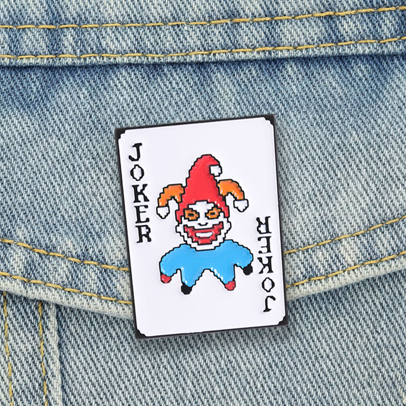 เข็มกลัดโป๊กเกอร์โจ๊กเกอร์ลายพ - Joker Gaming Accessories บทวิจารณ์และราคา