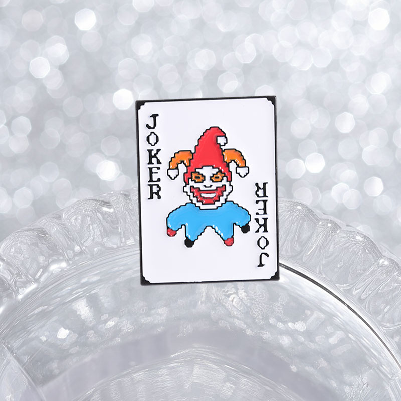 เข็มกลัดโป๊กเกอร์โจ๊กเกอร์ลายพ - Joker Gaming Accessories บทวิจารณ์และราคา