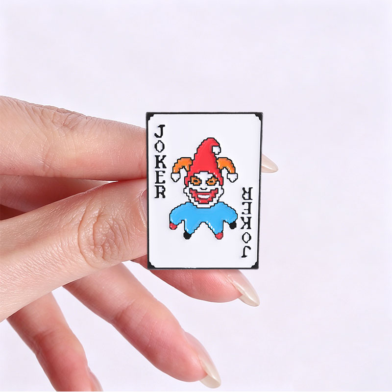 เข็มกลัดโป๊กเกอร์โจ๊กเกอร์ลายพ - Joker Gaming Accessories บทวิจารณ์และราคา