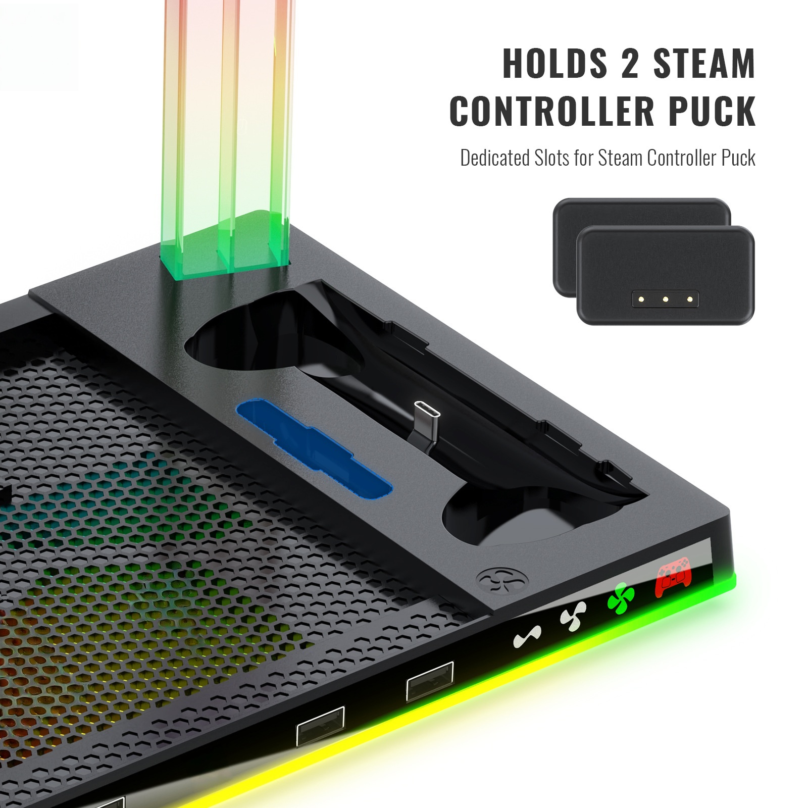 แท่นชาร์จสำหรับคอนโทรลเลอร์ St - Headset Stand Rgb บทวิจารณ์และราคา