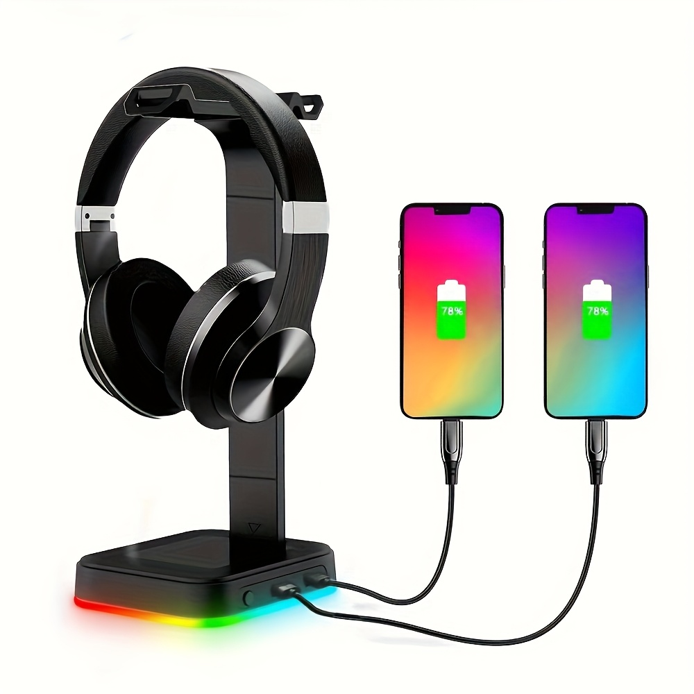 ขาตั้งหูฟังสำหรับเล่นเกม ปรับค - Headset Stand Rgb บทวิจารณ์และราคา