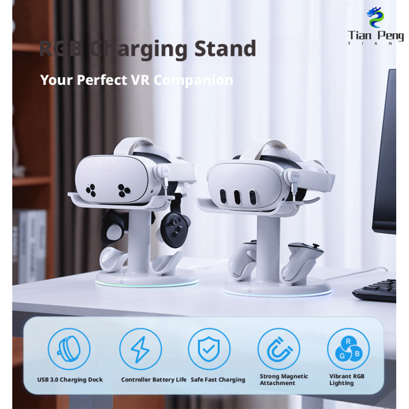 แท่นชาร์จเร็วสำหรับเมตาเควส 3/ - Headset Stand Rgb บทวิจารณ์และราคา