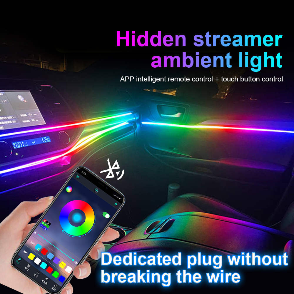 18 in 1 64 สี RGB Symphony รถ  - Rgb Hub Sync บทวิจารณ์และราคา