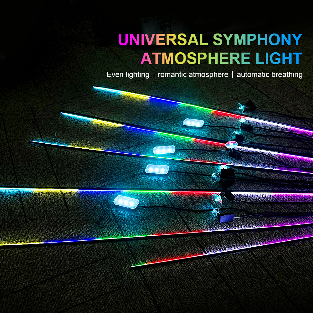 18 in 1 64 สี RGB Symphony รถ  - Rgb Hub Sync บทวิจารณ์และราคา