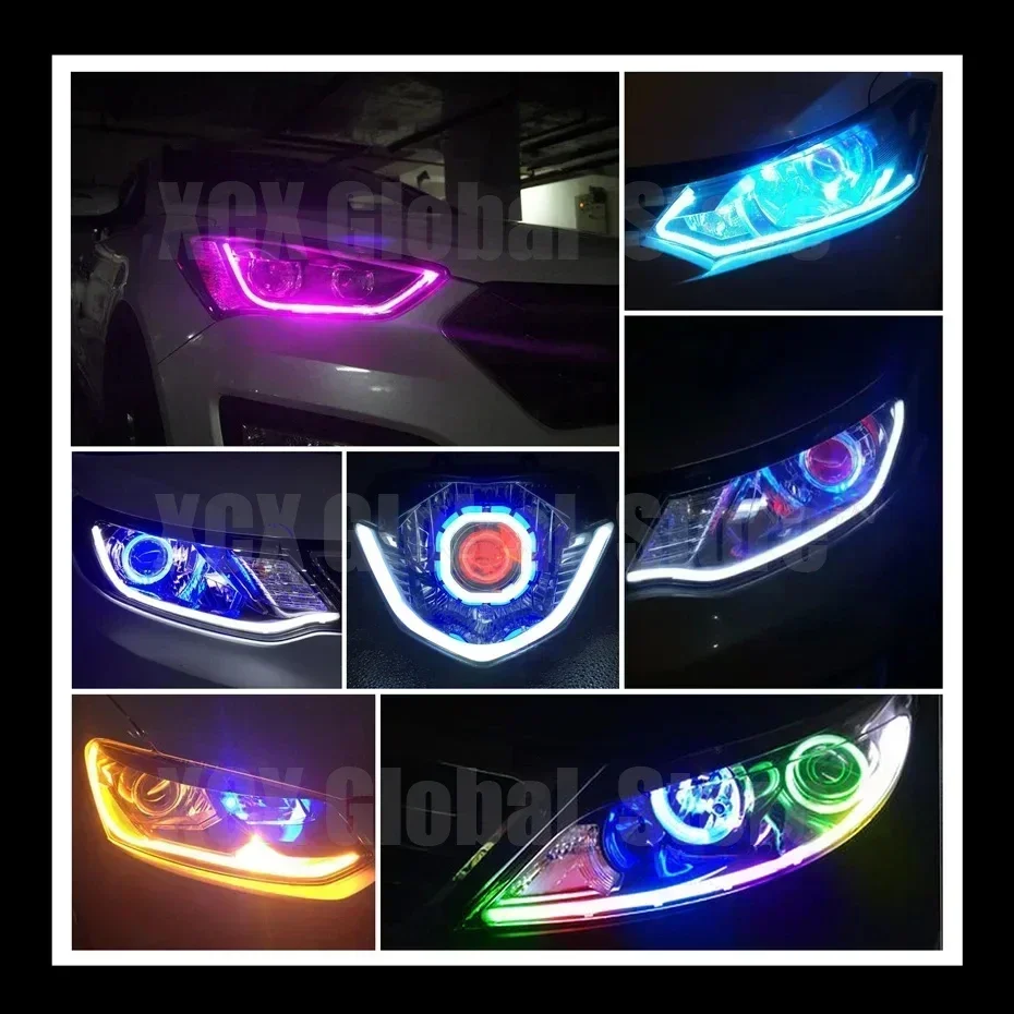 Symphony DRL รถ LED ไฟวิ่งกลาง - Rgb Hub Sync บทวิจารณ์และราคา