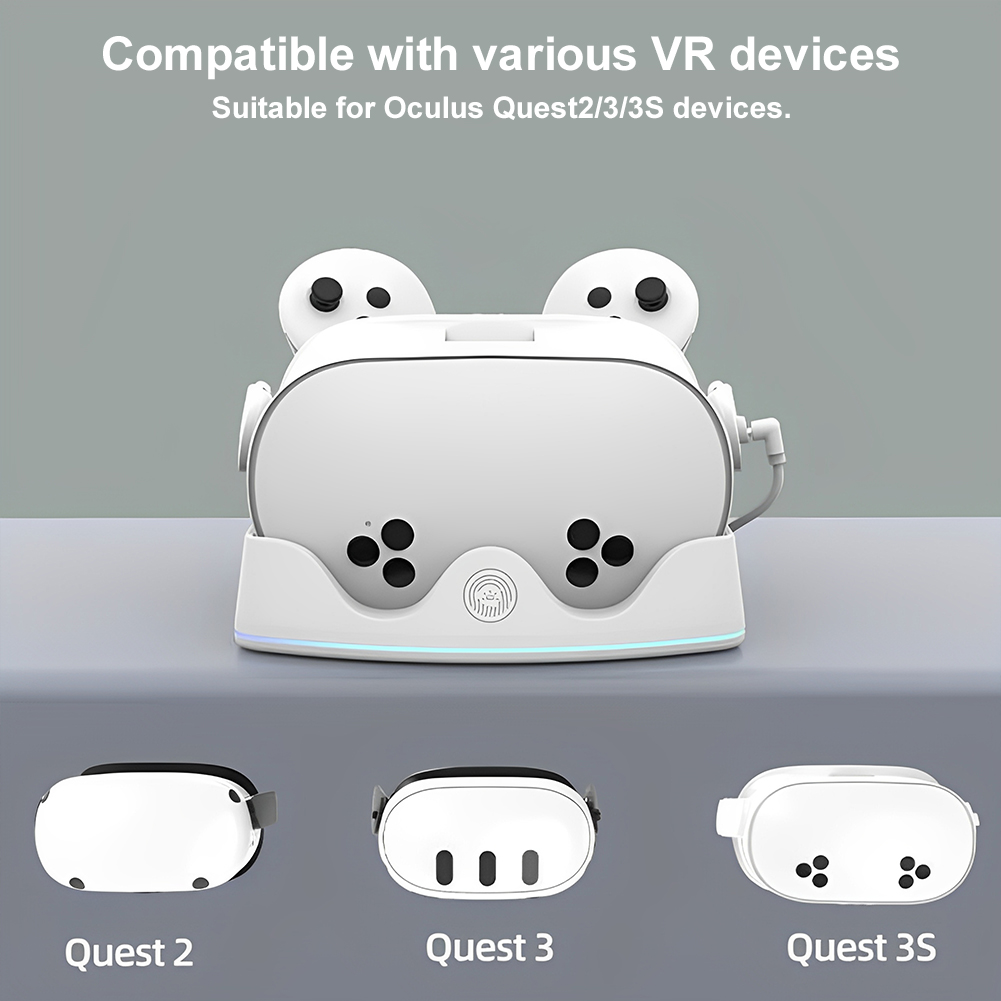 แท่นชาร์จสำหรับ Meta Quest 3S  - Headset Stand Rgb บทวิจารณ์และราคา