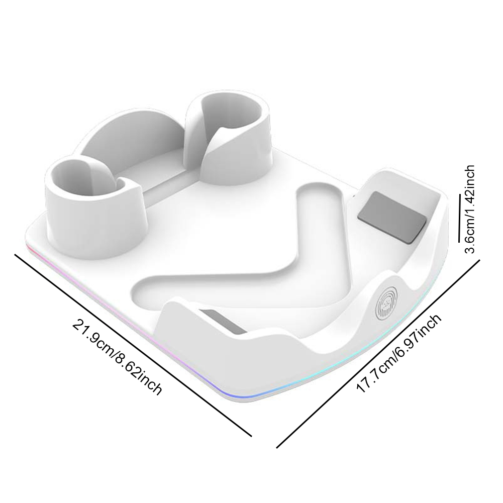 แท่นชาร์จสำหรับ Meta Quest 3S  - Headset Stand Rgb บทวิจารณ์และราคา
