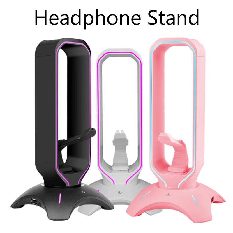 ขาตั้งหูฟัง RGB พร้อมที่ยึดสาย - Headset Stand Rgb บทวิจารณ์และราคา
