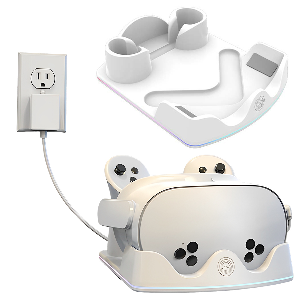 แท่นชาร์จสำหรับ Meta Quest 3S  - Headset Stand Rgb บทวิจารณ์และราคา
