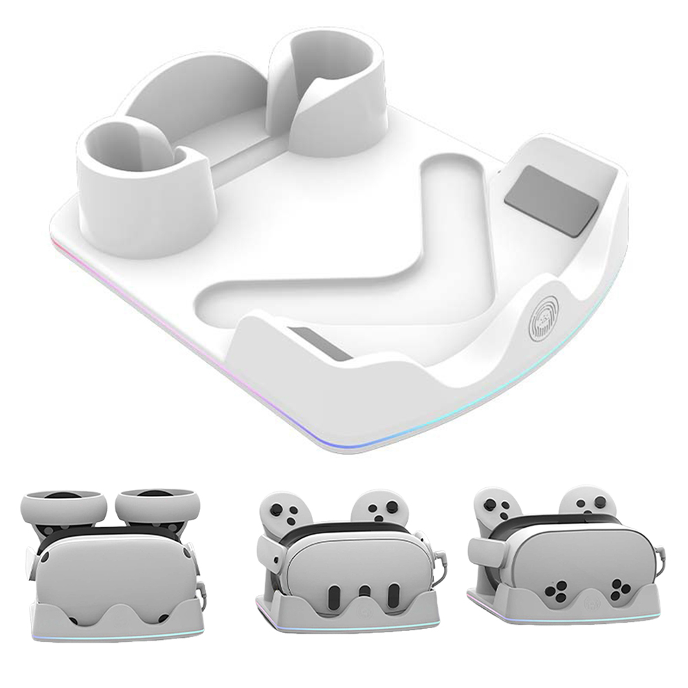 แท่นชาร์จสำหรับ Meta Quest 3S  - Headset Stand Rgb บทวิจารณ์และราคา