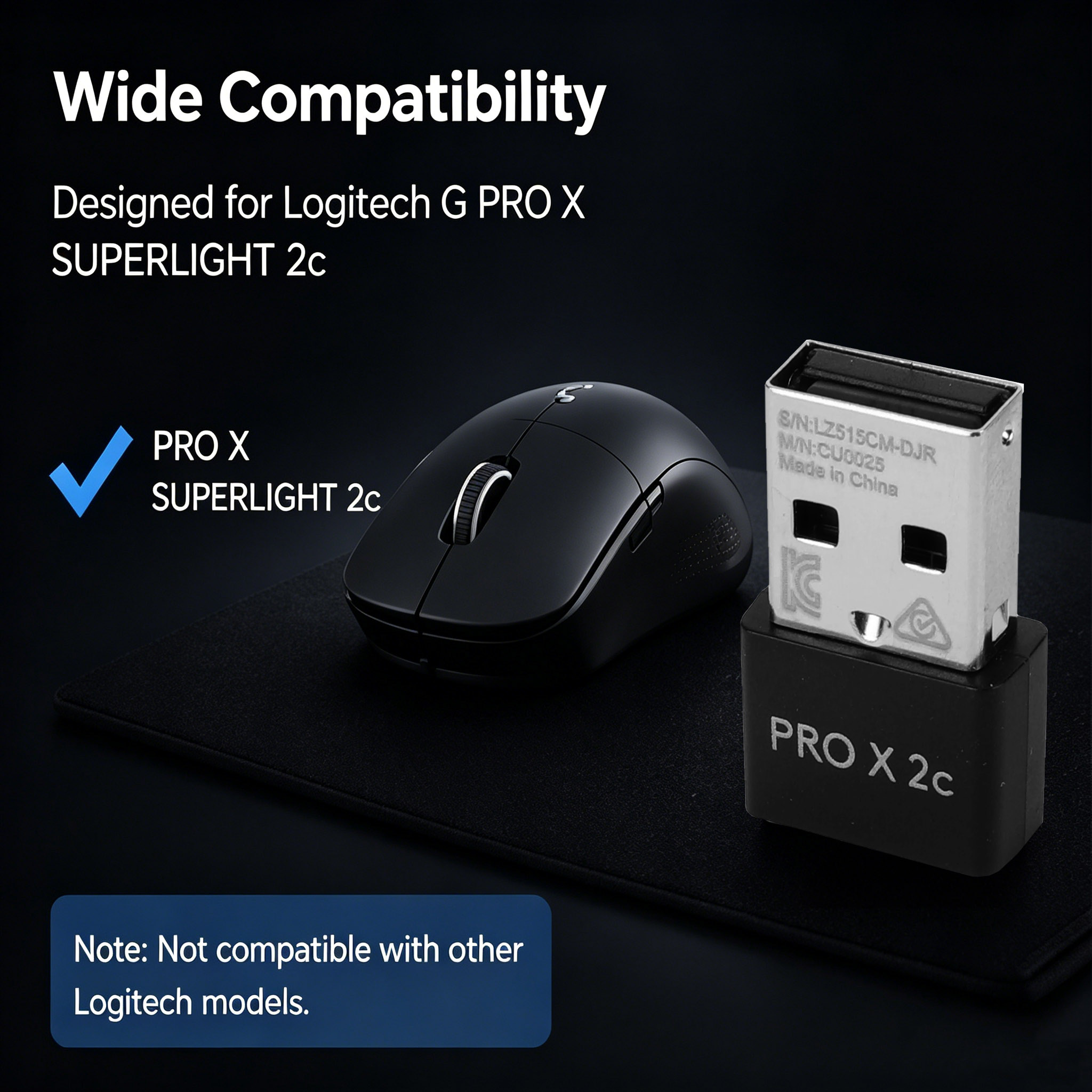 ตัวรับสัญญาณที่ใช้งานสะดวก เหม - Logitech Mouse G Pro X Superlight บทวิจารณ์และราคา